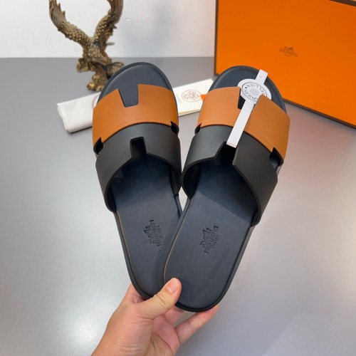 Hermes Mens Casual Shoes Slippers Fashion Luxury Brand with Original Box  