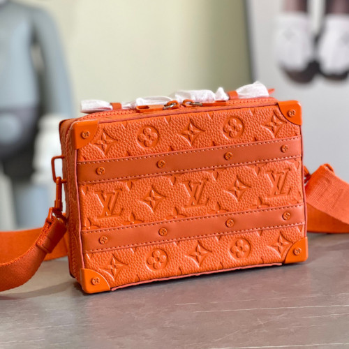 Louis Vuitton Womens Mens Bag Luxury Brand Fashion Type Handle Soft Trunk with Original Box M59163  