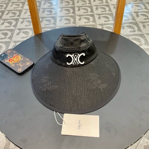 Celine Womens Hats Luxury Brand Design Celine Visor Hat with Original Box  