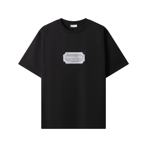 Doir Luxury Brand Women Mens Short Sleeve T-Shirt   