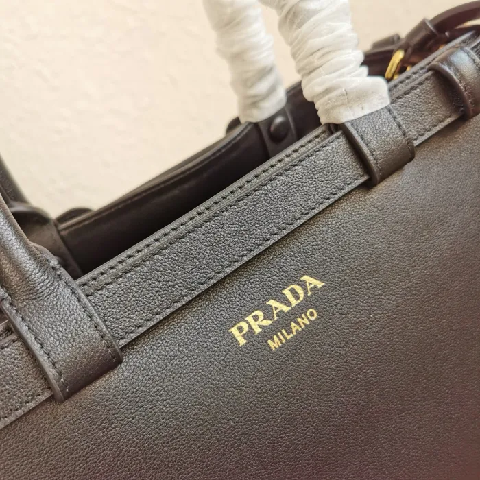 Prada Womens Mens Bags Messenger Handbags Luxury Brand Buckle Small Leather Handbag with Double Belt 1BA418 with Original Box  