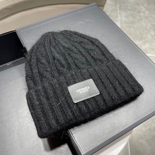 Hermes Mens Womens Knit Hats Luxury Brand Design Hermes Hat with Original Box  