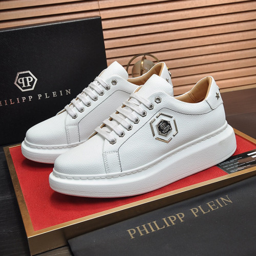 Philipp Plein Men Shoes Sneakers Low Top Sneaker Fashion Design Luxury Brand Trainer Predator TM with Original Box