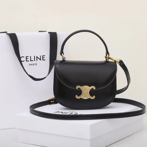 Celine Womens Bags Besace Triomphe Shoulder Bag Handbag Design Luxury Brand Shopping Bag 10L063   