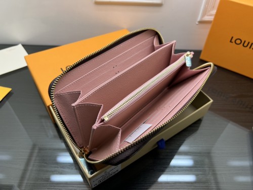 Louis Vuitton Mens Womens Wallets Purse Luxury Brand Designer Zippy Vivian WALLET M80857 with Original Box