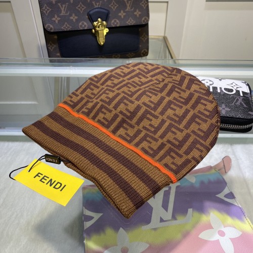 Fendi Men Womens Knit Hat Luxury Brand Design Fendi Cap with Original Box  
