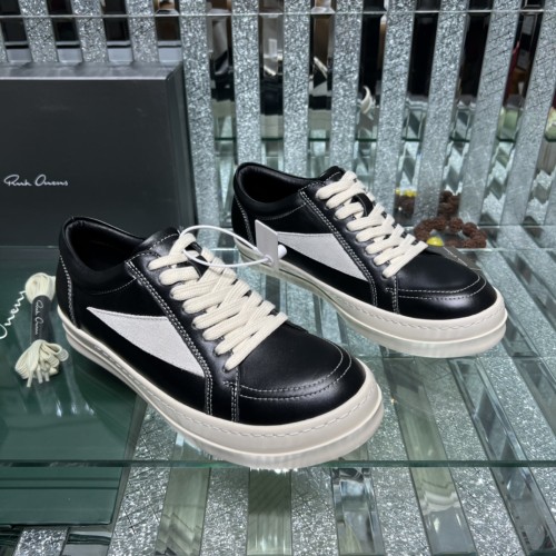 Rick Owens Men Shoes Sneakers Breathable Mens Casual Shoes with Original Box