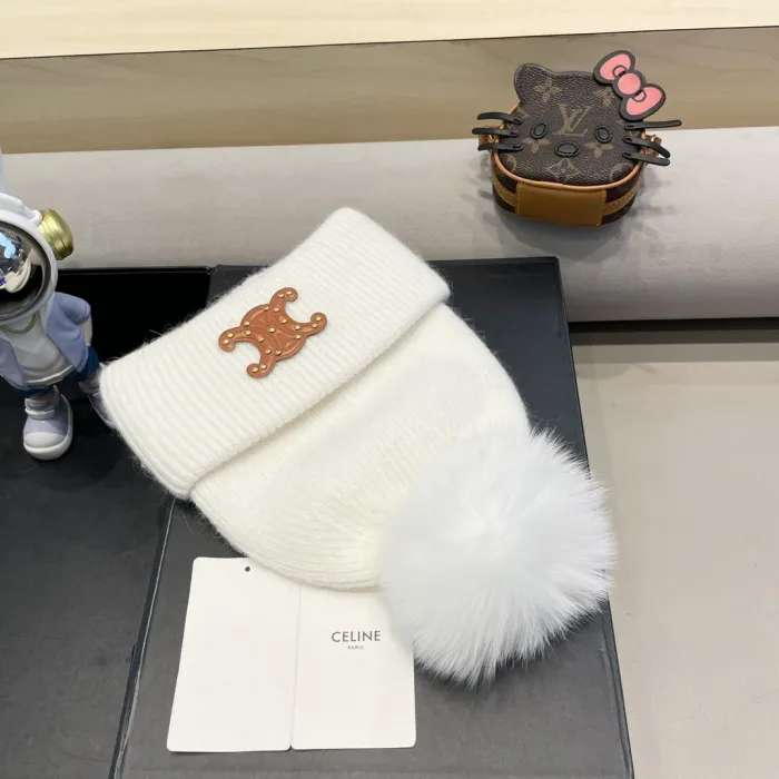 Celine Womens Hats Luxury Brand Design Celine Knit Hat with Original Box  