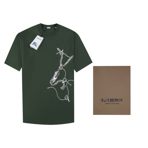 Burberry Luxury Brand Women Mens Short Sleeve T-Shirt   