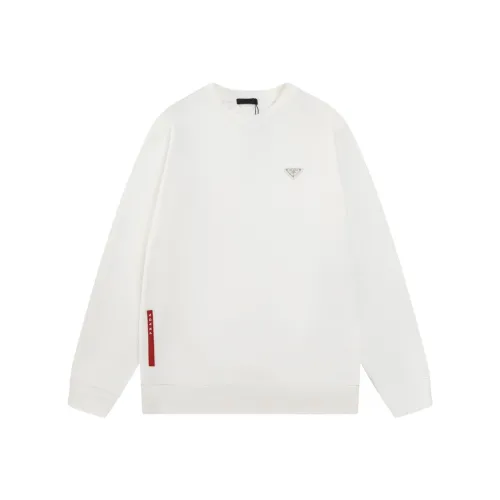 Prada Women Mens Sweatshirt Luxury Brand Mens Sweatshirts   