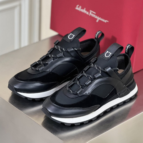 Salvatore Ferragamo Mens Shoes Sneakers Luxury Brand Fashion Shoes For Men with Original box Whatsapp 