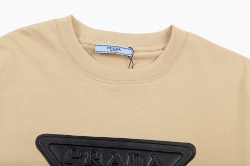 Prada Luxury Brand Men Womens Short Sleeve T-Shirt   