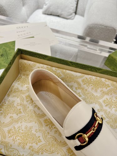 Gucci Womens Shoes Casual Loafers Design Luxury Brand Women Shoes with Original Box