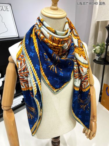 Louis Vuitton Scarves Womens Fashion Scarf with Original Box   