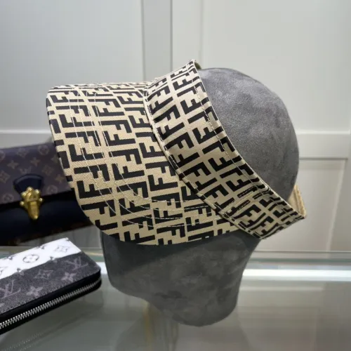Fendi Men Womens Visor Hat Luxury Brand Design Fendi Cap with Original Box  