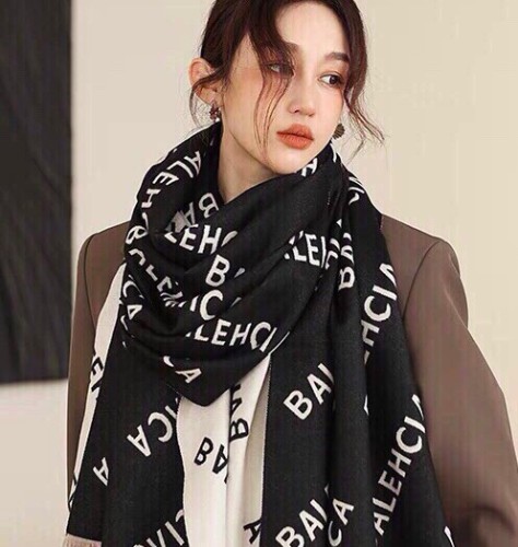 Balenciaga Scarves Men Womens Fashion Scarf Scarf004