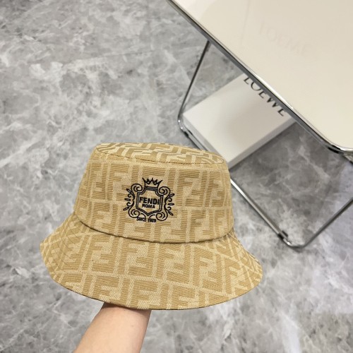 Fendi Men Womens Bucket Hat Luxury Brand Design Fendi Cap with Original Box  