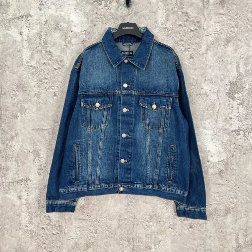 Balenciaga Men Womens Jacket Denim Coat Luxury Brand Mens Jackets Top Quality   