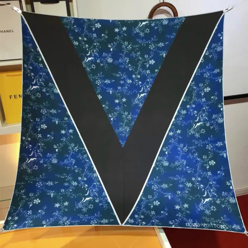 Louis Vuitton Scarves Womens Fashion Scarf Licorne Square 90 with Original Box   