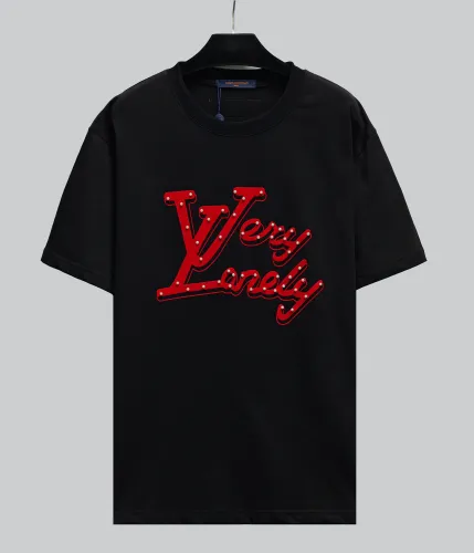 Louis Vuitton Luxury Brand Men Womens Short Sleeve T-Shirt   