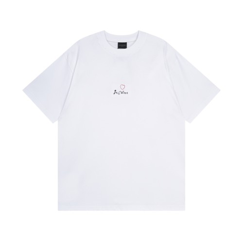 Balenciaga Luxury Brand Women Mens Short Sleeve T-Shirt   