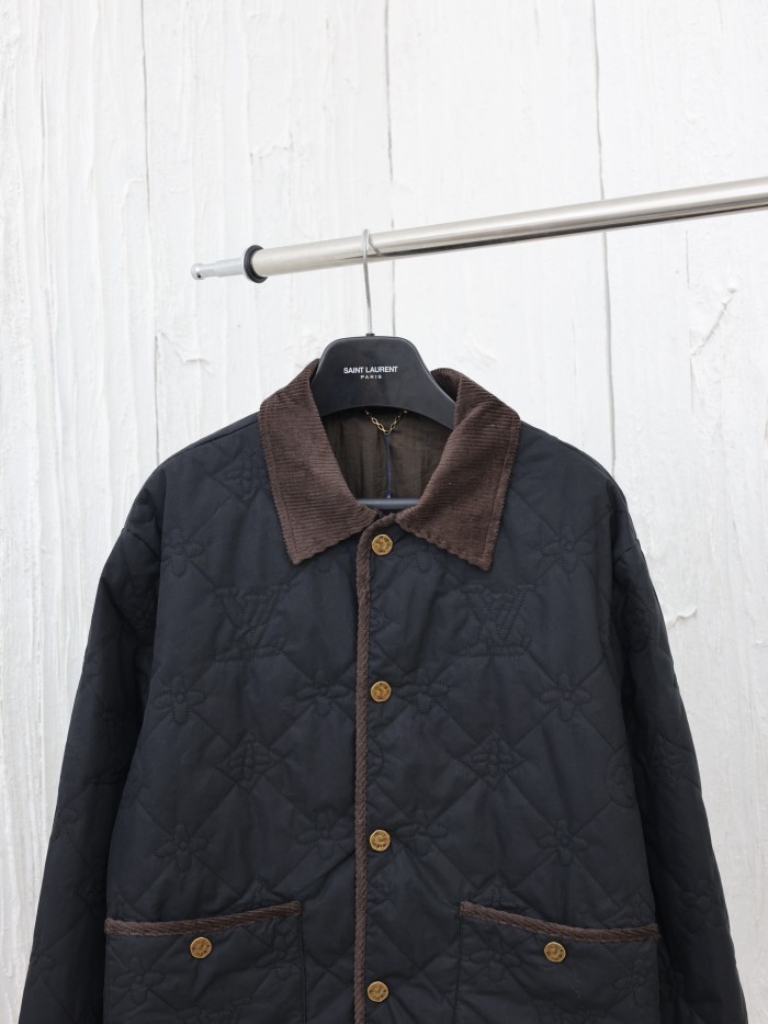 Louis Vuitton Men Womens Coat Jacket Luxury Brand Mens Jackets Top Quality   