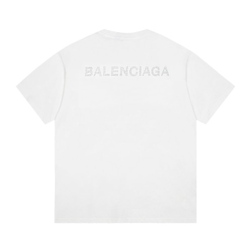 Balenciaga Luxury Brand Women Mens Short Sleeve T-Shirt   
