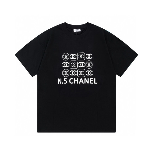 Chanel Luxury Brand Women Mens Short Sleeve T-Shirt   
