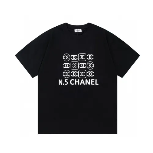 Chanel Luxury Brand Women Mens Short Sleeve T-Shirt   