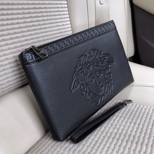 Versace Mens Bags Clutches Wallets Clutch Designer Luxury Brand LA MEDUSA with Original Box