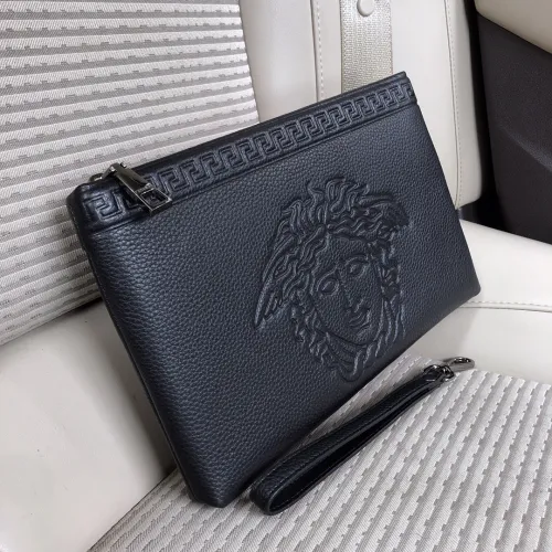 Versace Mens Bags Clutches Wallets Clutch Designer Luxury Brand LA MEDUSA with Original Box