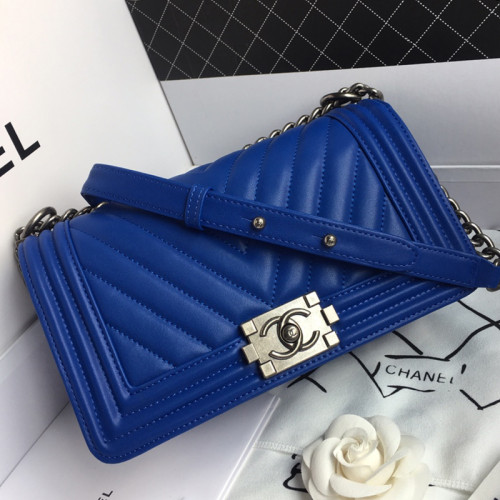 Chanel Womens Bags Crossbody Bag Luxury Brand Le Boy Chanel Handbag with Original Box