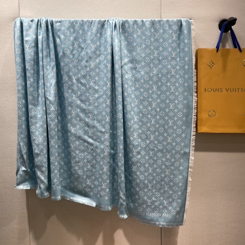 Louis Vuitton Scarves Womens Fashion Scarf with Original Box   
