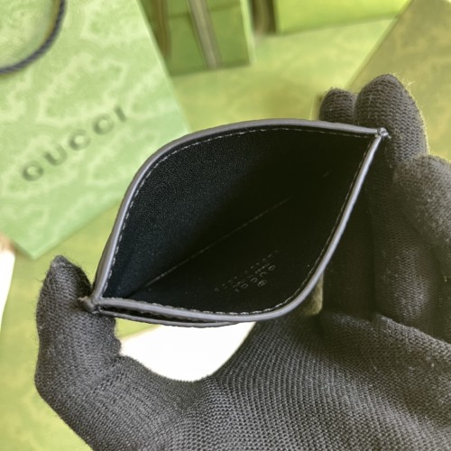 Gucci Mens Womens Wallets Bags Coin Purse Card Holder Luxury Brand GG Marmont leather money clip with Original Box 523159