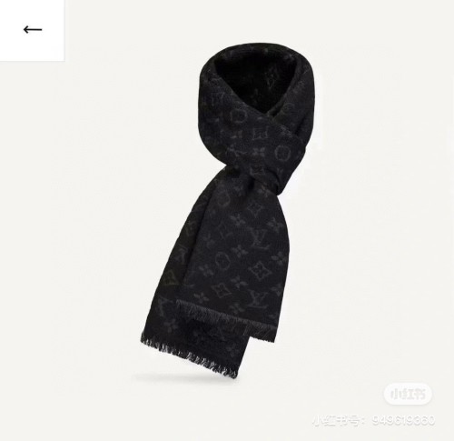 Louis Vuitton Scarves Men Womens Fashion Scarf with Original Box   