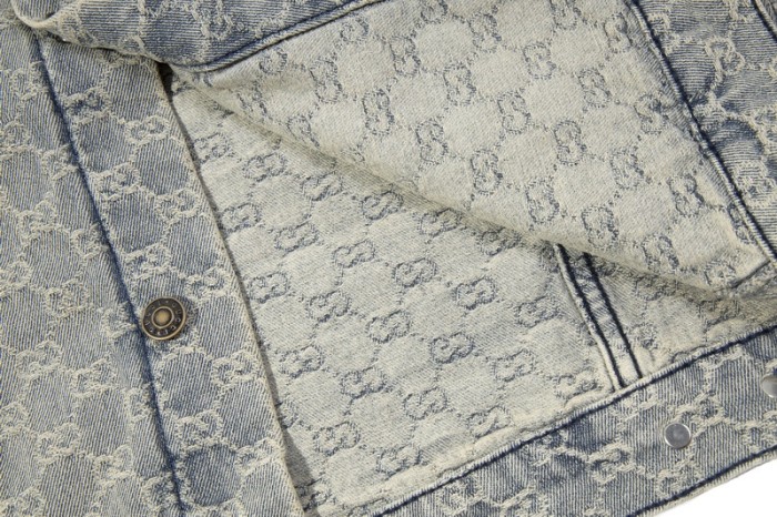 Gucci Men Womens Jackets Coat Luxury Brand Mens Denim Jacket Top Quality   