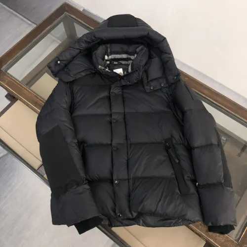 Burberry Design Mens Womens Winter Windprood Down Jackets Keep Warm Leeds down bomber jacket