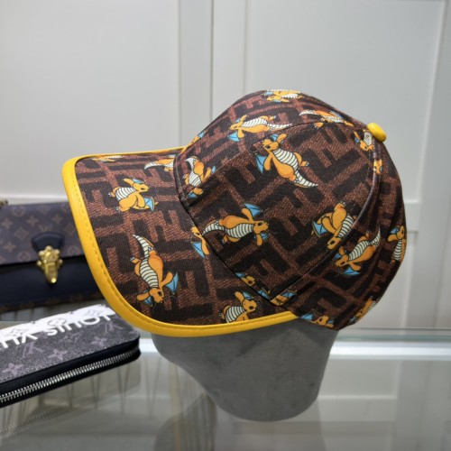 Fendi Men Womens Baseball Hat Luxury Brand Design Fendi Cap with Original Box  