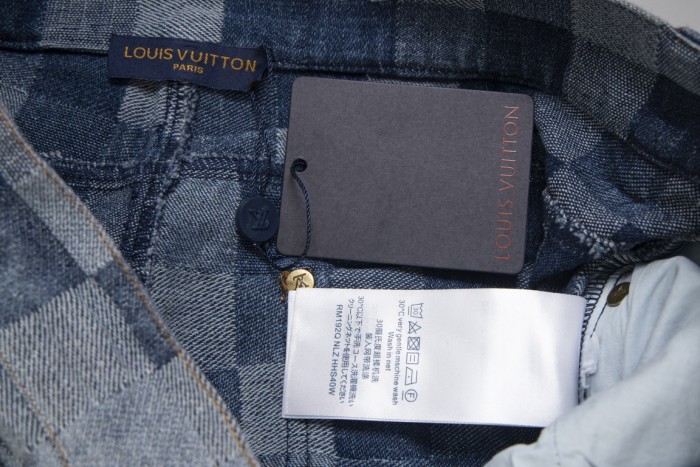 Louis Vuitton Luxury Brand Women Mens Pant Jeans   