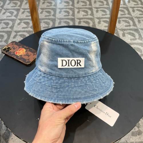 Dior Womens Bucket Hat Luxury Brand Design Dior Cap with Original Box  