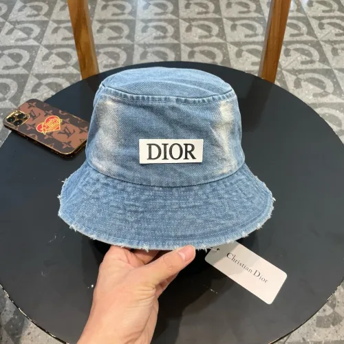 Dior Womens Bucket Hat Luxury Brand Design Dior Cap with Original Box  
