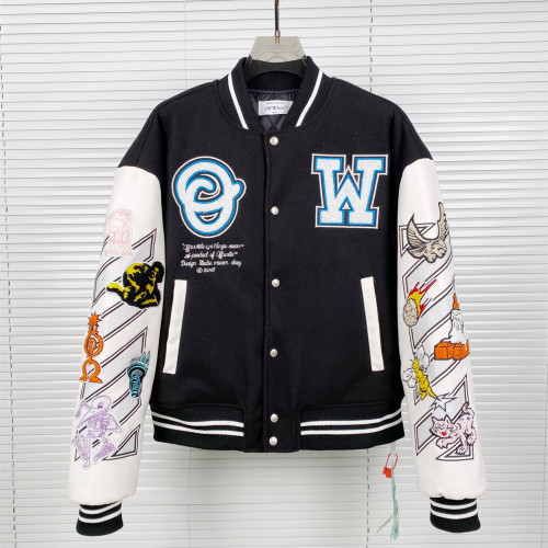 Off-White Men Womens Coat Luxury Brand Mens Jacket Top Quality   