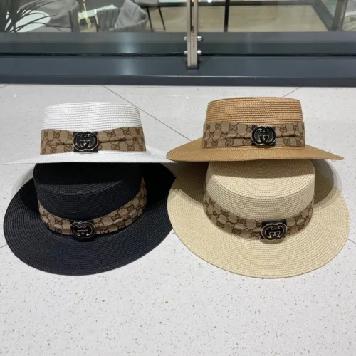 Fendi Men Womens Bucket Hat Luxury Brand Design Fendi Cap Straw Hat with Original Box  