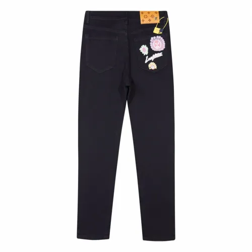 Louis Vuitton Luxury Brand Women Mens Pant Jeans   