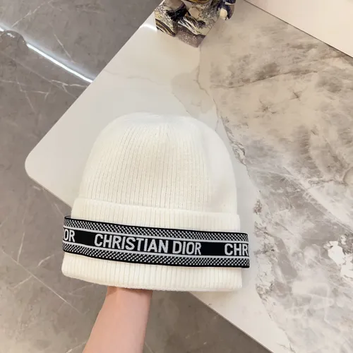 Dior Men Womens Knit Hat Luxury Brand Design Dior Cap with Original Box  