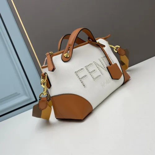 Fendi Womens Bags Shoulder Handbags Luxury Brand Fendi Roma Handbag with Original Box