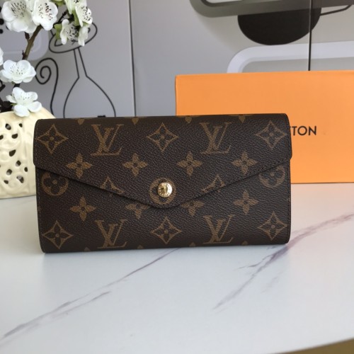 Louis Vuitton Mens Womens Wallets Purse Luxury Brand Designer Zippy WALLET with Original Box M60531