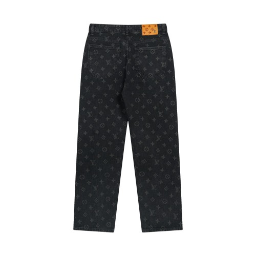 Louis Vuitton Luxury Brand Women Mens Pant Jeans   