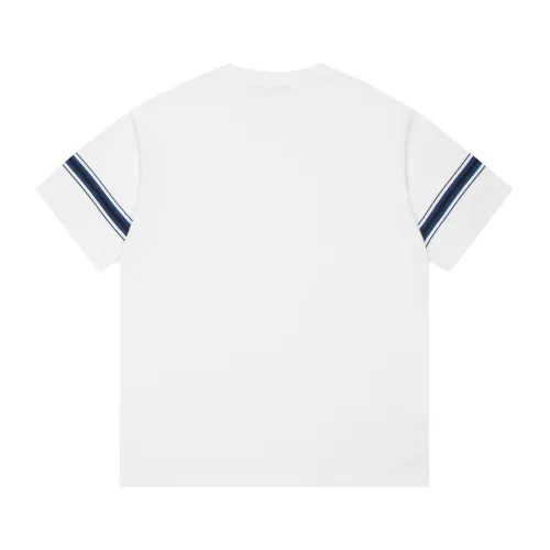 Burberry Luxury Brand Women Mens Short Sleeve T-Shirt Stripe Cotton T-shirt 80904361   