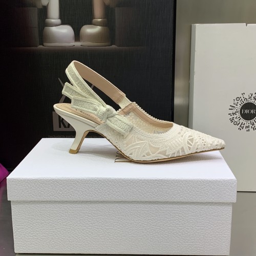 Dior Women Shoes Pumps Luxury Design Fashion Type 6.5cm High Heel Shoes for Wedding Style J'ADIOR SLINGBACK PUMP with Original Box Whatsapp 